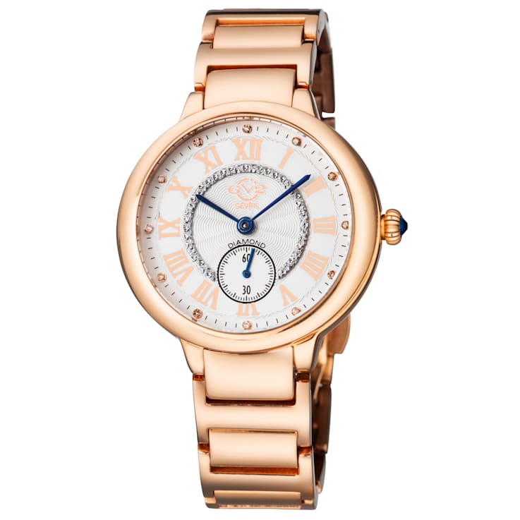 GV2 12209B Women's Rome Diamond Swiss Quartz Watch