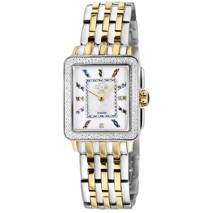 GV2 by Gevril 12334B Women s Padova Gemstone Swiss Diamond Watch