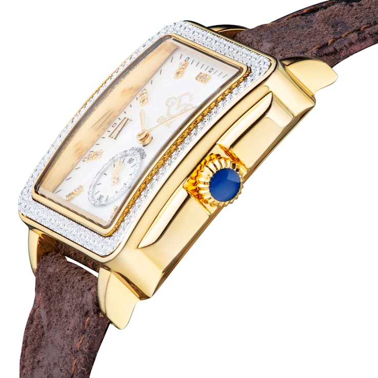 GV2 9256 Women s Bari Swiss Quartz Diamond Watch 1CQZYA