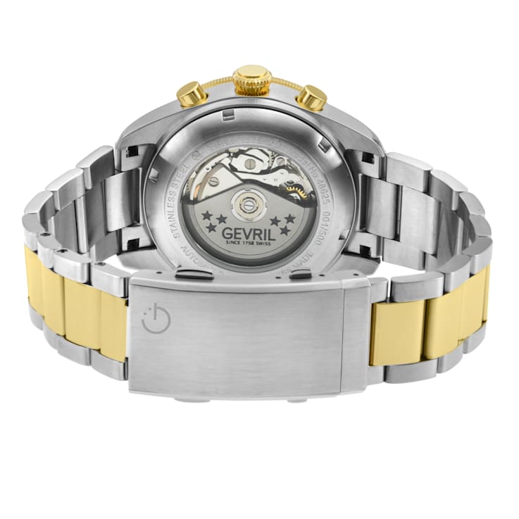 Gevril 48625B Men's Yorkville Chronograph Swiss Automatic Watch