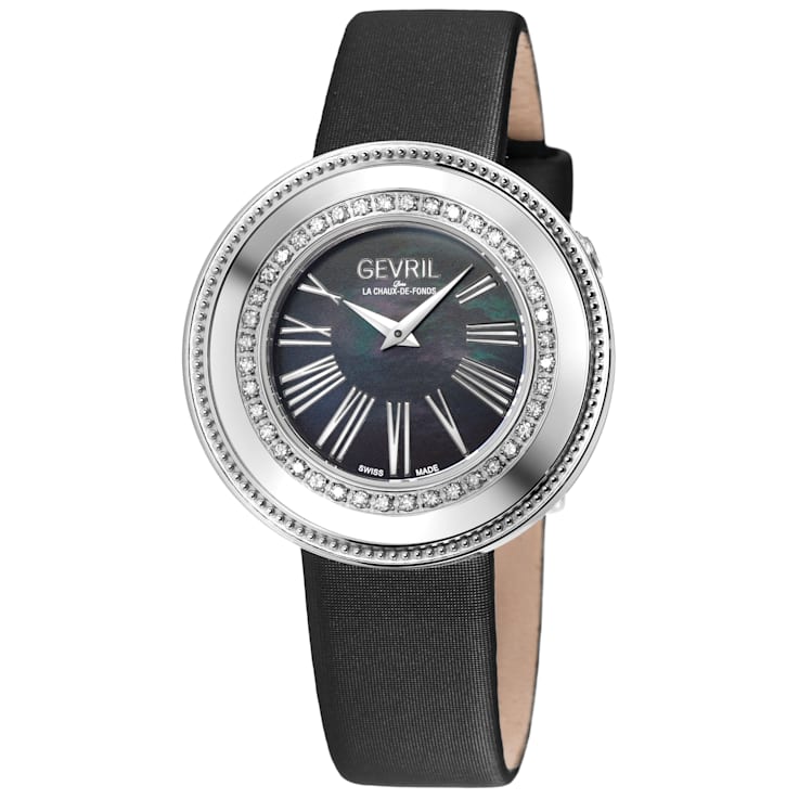 Gevril 12147 Women's Gandria Swiss Quartz Diamond Watch