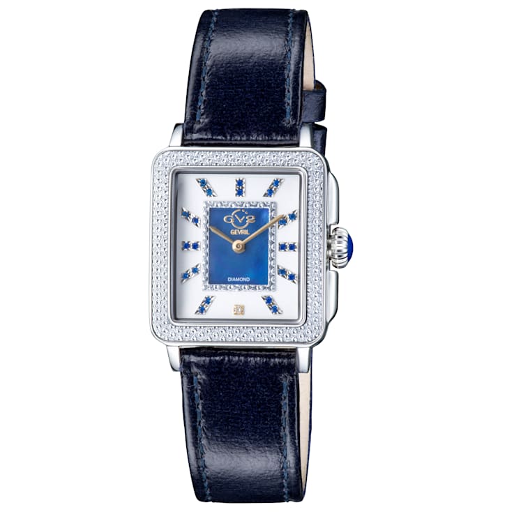 GV2 Womens Padova Gemstone blue steel watch
