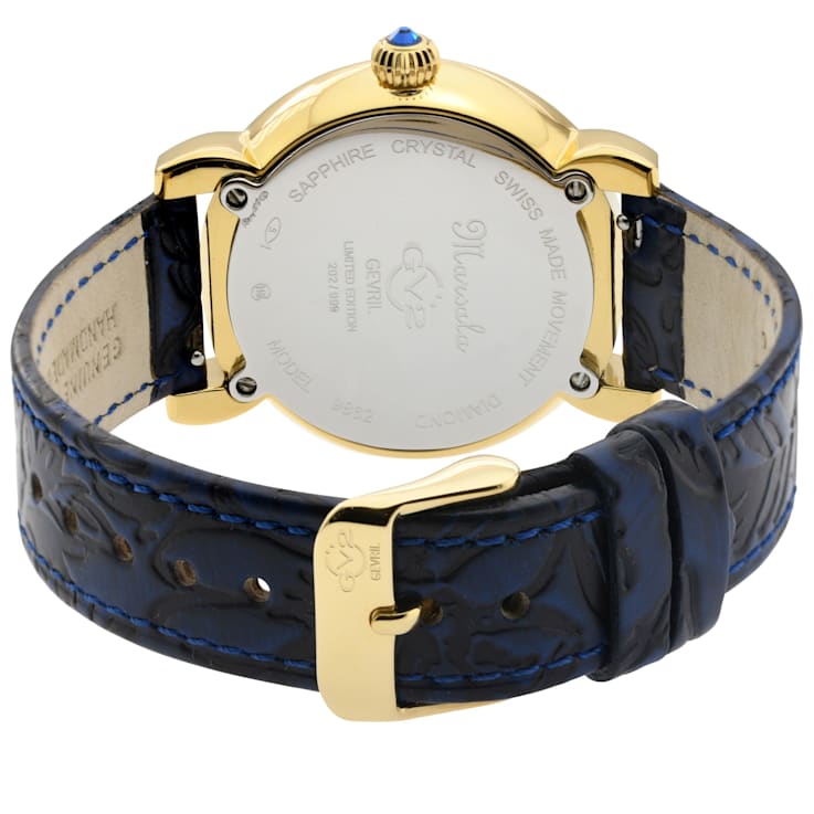GV2 Womens Marsala leather watch