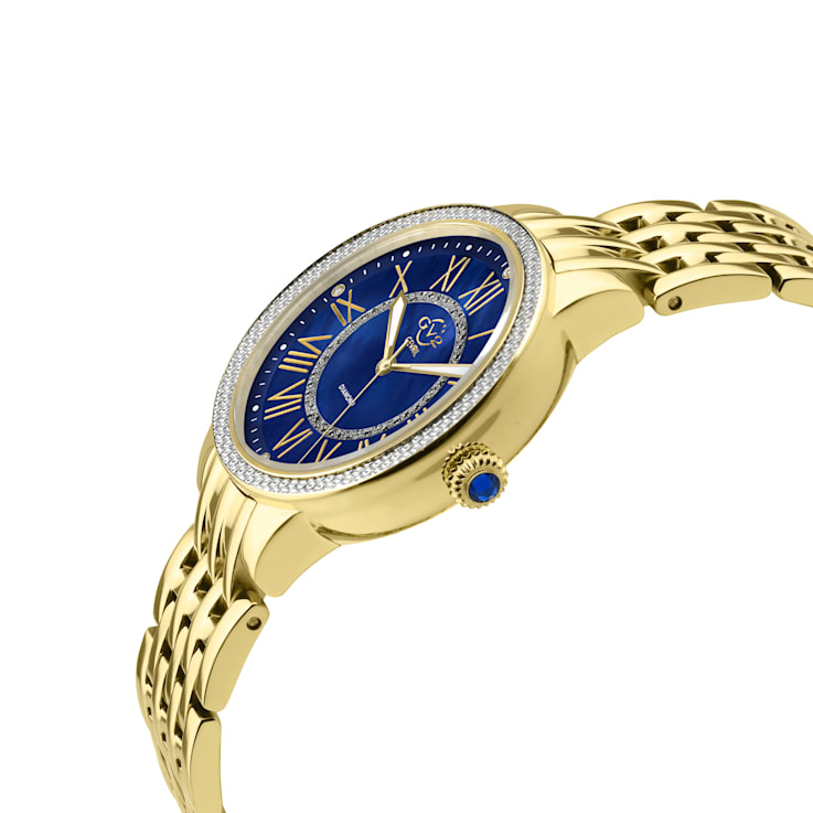 GV2 Astor II Women's Blue MOP Dial