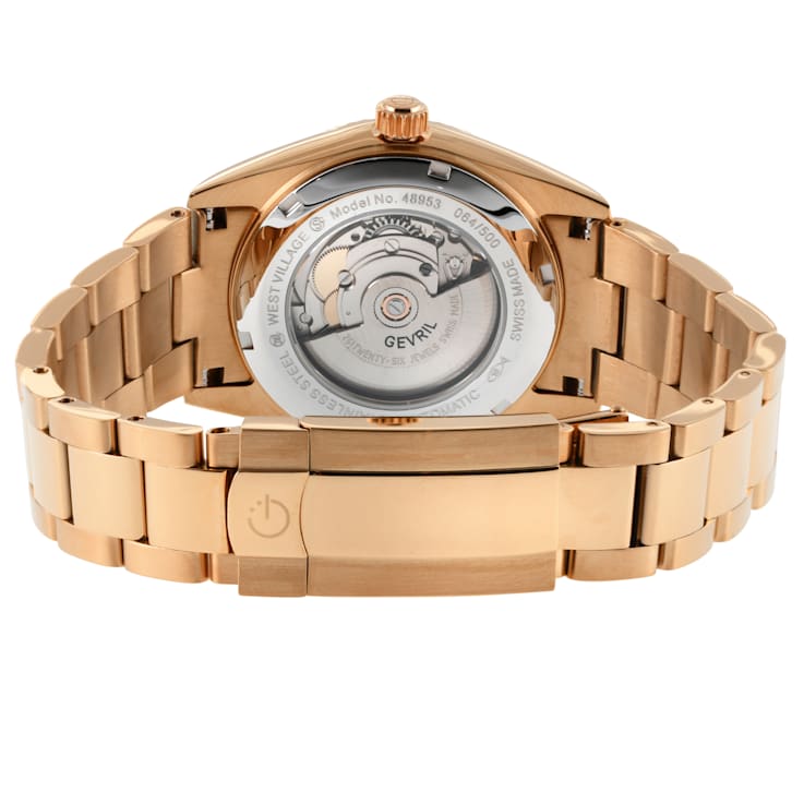 Gevril 48953B Men's West Village Swiss Automatic Watch