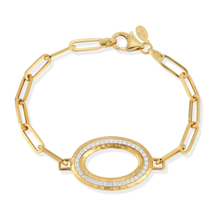 14K Gold 0.42 ct. tw. Open Link Bracelet
