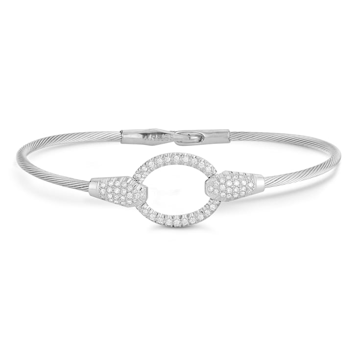 14K Gold 0.52 ct. tw. Diamond Wire Bracelet