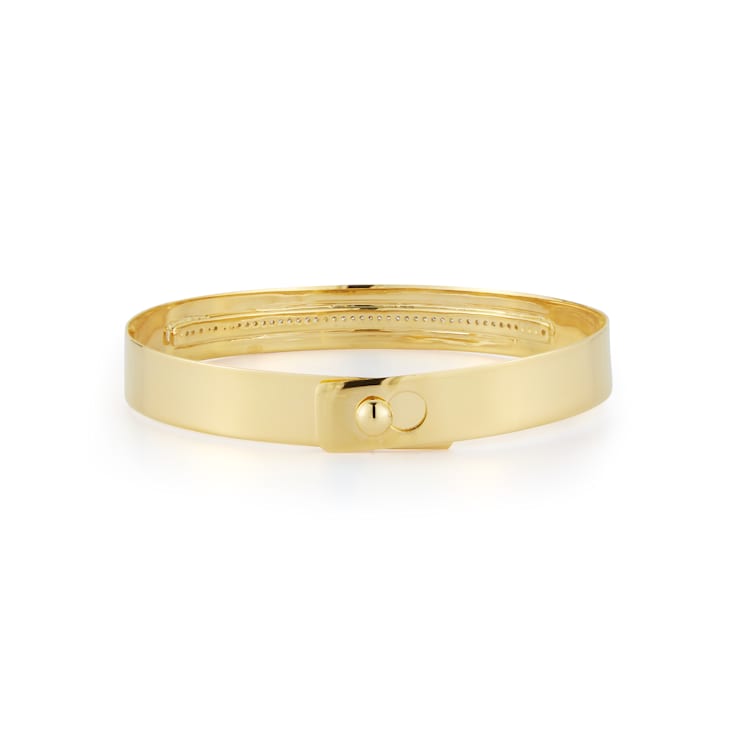 14K Gold 0.27 ct. tw. Diamond Cuff