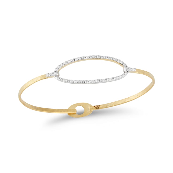 14K Gold 0.74 ct. tw. Diamond Bracelet