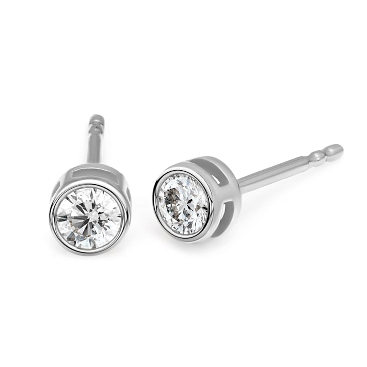1/4 Carat TW IGI Certified Round Diamond Solitaire Stud Earrings in 14  VQOlRQuijj, ネックレス、ペンダント - mtsbinacendekia.sch.id