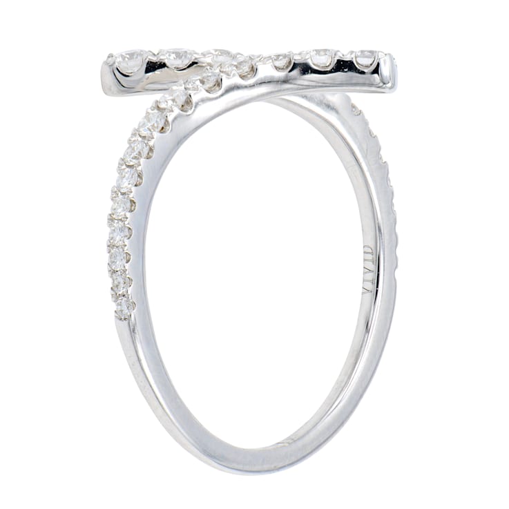 14K White Gold 0.45ct Diamond Ring