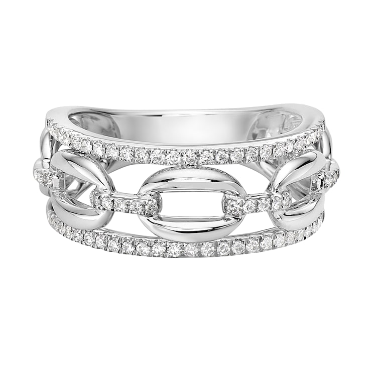 14K White Gold 0.36ct Diamond Ring