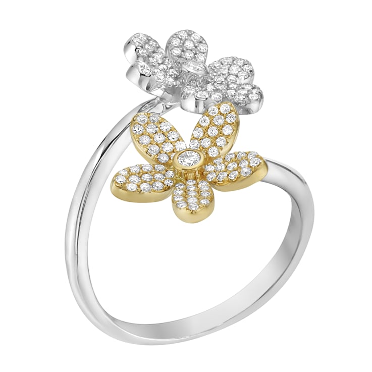 14K White Gold 0.50ct Diamond Ring