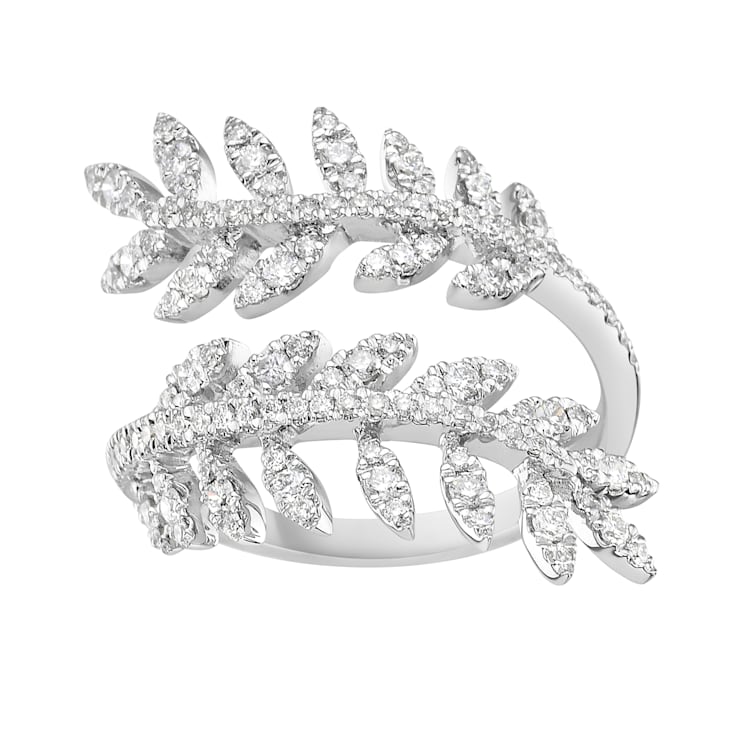 14K White Gold 0.68ct Diamond Ring