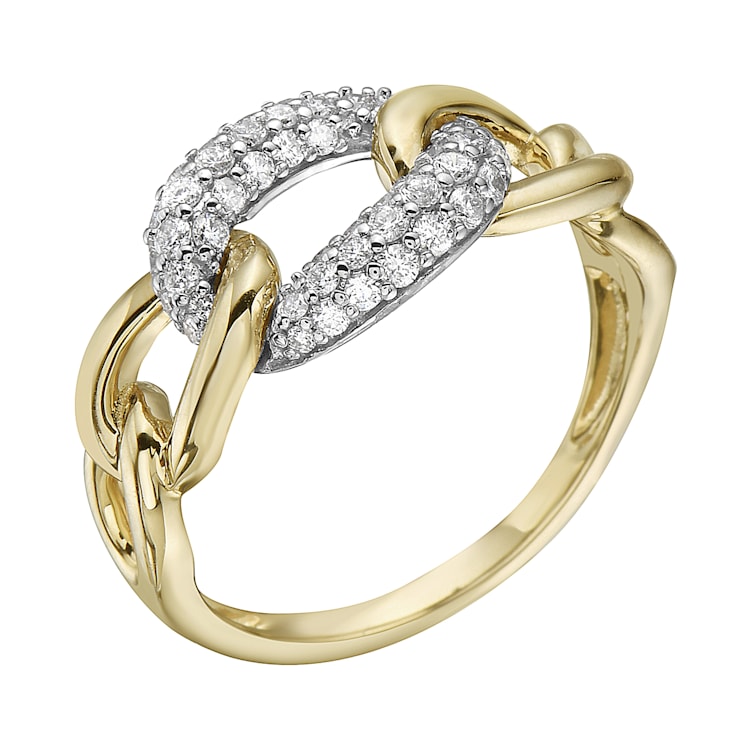 14K White Gold 0.40ct Diamond Ring