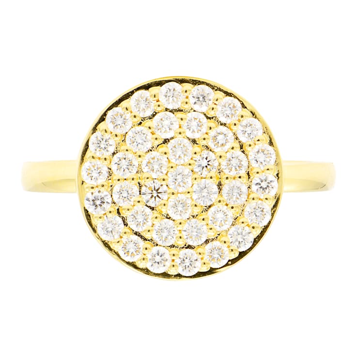 14K Yellow Gold 0.63ct Diamond Ring