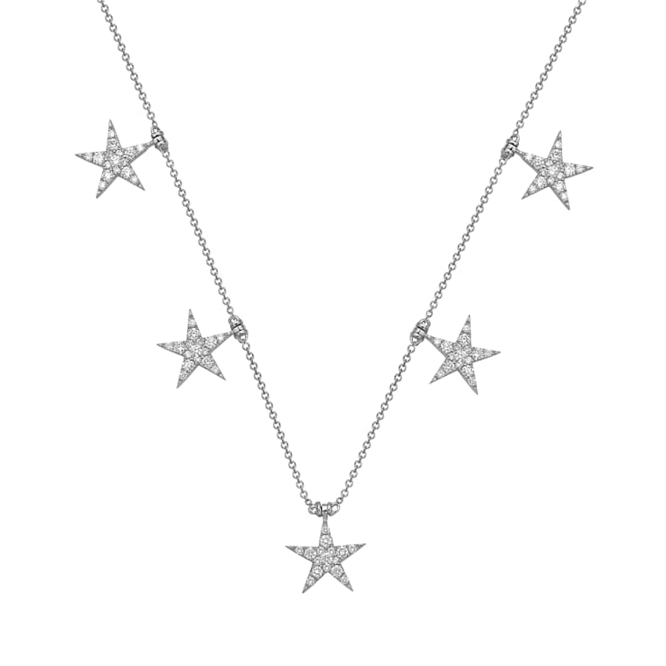 14KW 0.82ct Diamond Necklace