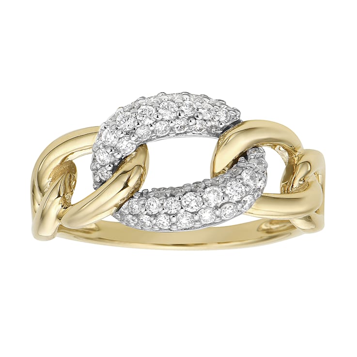 14K White Gold 0.40ct Diamond Ring
