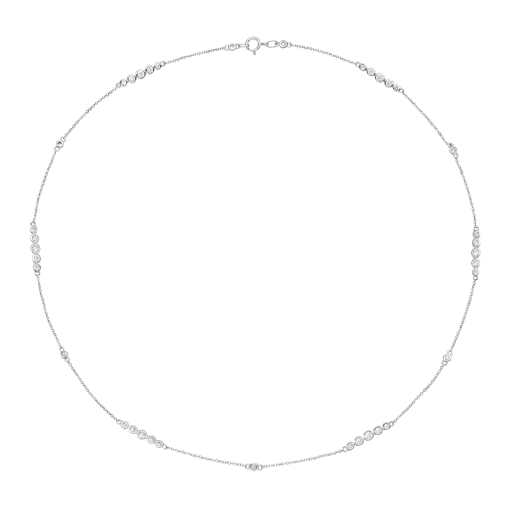 14KW 1.26ct Diamond Necklace