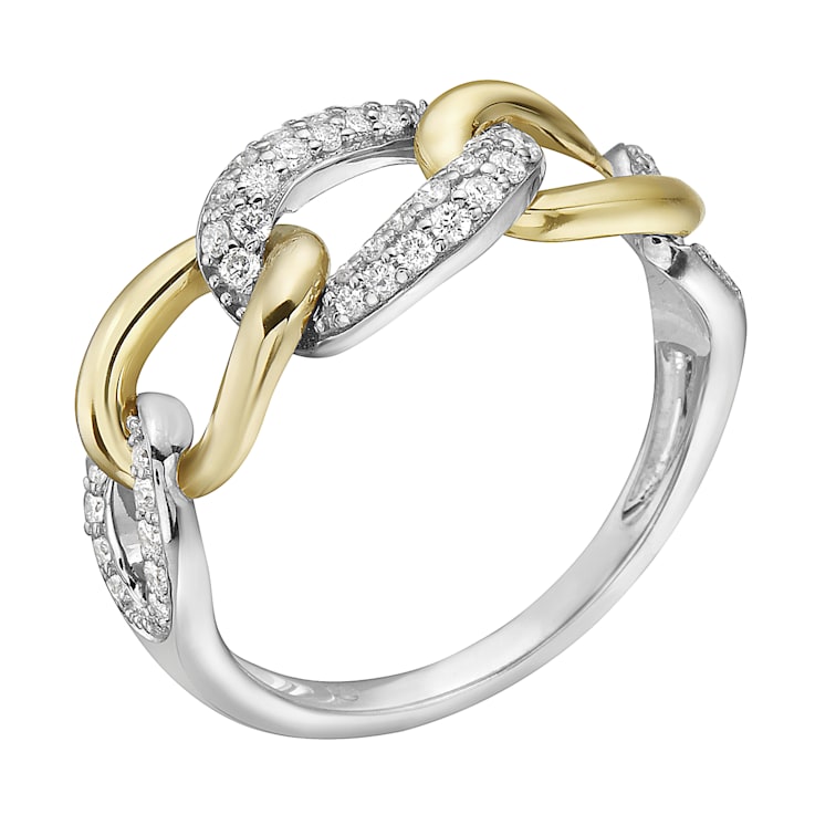 14K White Gold 0.27ct Diamond Ring