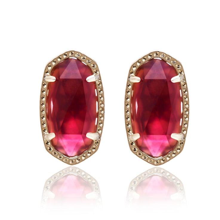 Kendra Scott Ellie 14K Gold Over Brass Stud Earrings 1PDW7A