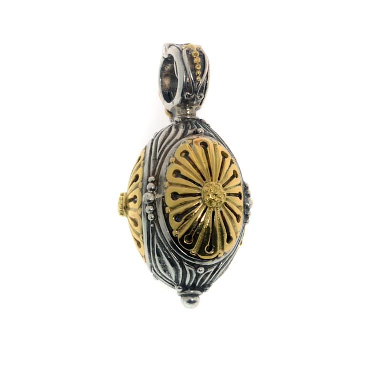Konstantino Hebe Sterling Silver And 18K Yellow Gold Pendant