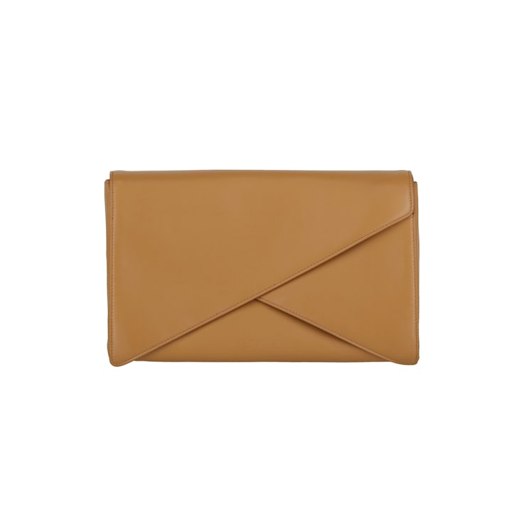 gold bottega veneta clutch