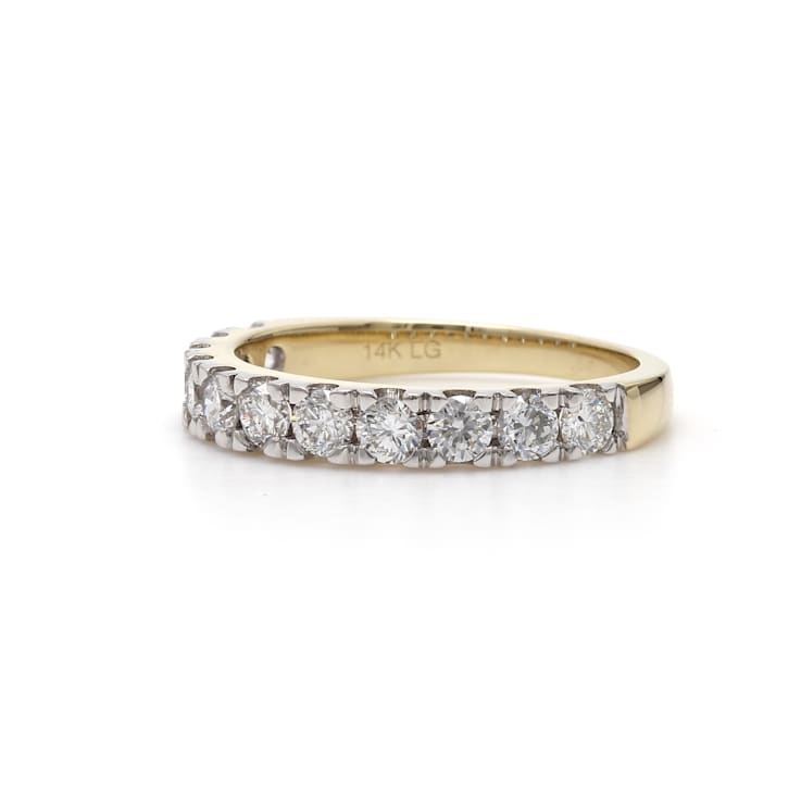 1.00Ct. T.W. White Lab-Grown Diamond Ring 14K Yellow Gold