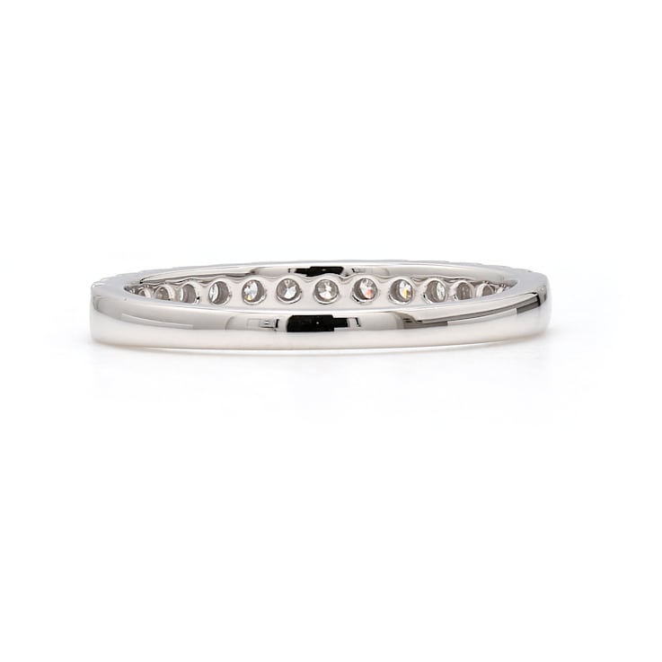 1/2 Ct. T.W. Lab-Grown Diamond 14K White Gold Band