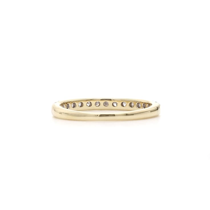 1/2 Ct. T.W. Lab-Grown Diamond 14K Yellow Gold Band