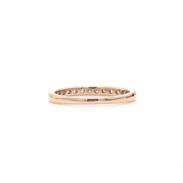 1/2 Ct. T.W. Lab-Grown Diamond 14K Rose Gold Band