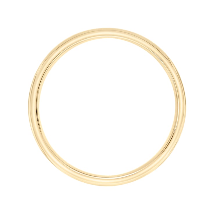 Men’s or Women's 14K Yellow Gold 4MM Comfort Fit Classic Wedding Band by
Brilliant Expressions