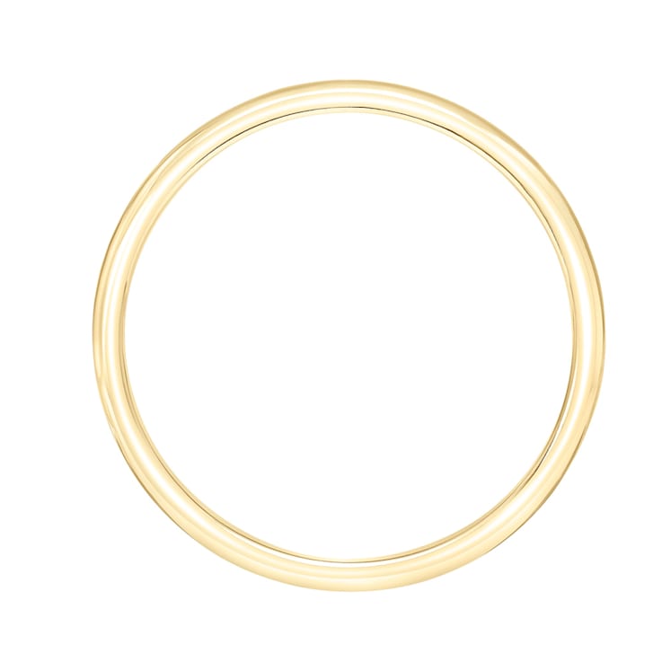 Men’s or Women's 14K Yellow Gold 2MM Comfort Fit Classic Wedding Band by
Brilliant Expressions
