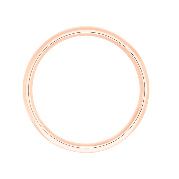 Men’s or Women's 14K  Rose Gold 6MM Comfort Fit Classic Wedding Band by
Brilliant Expressions