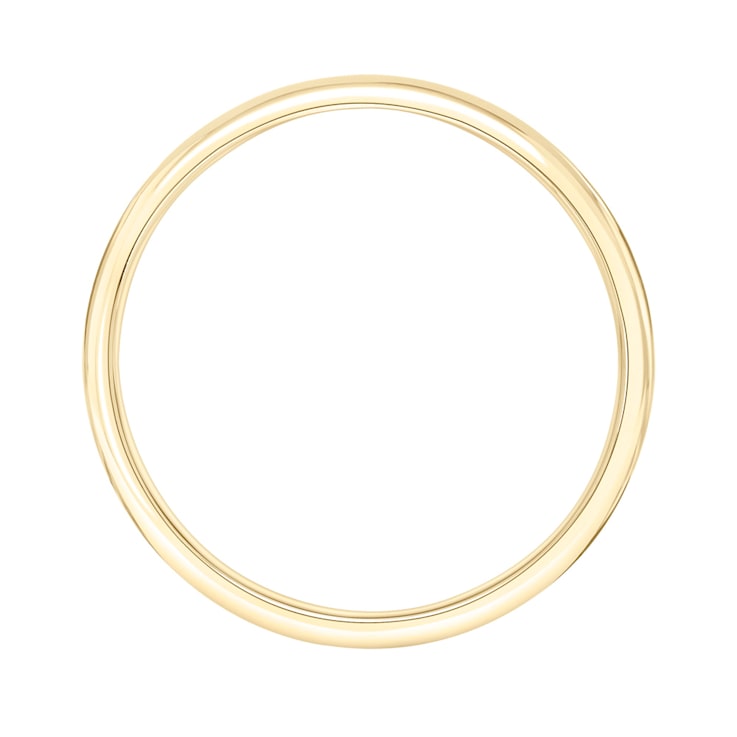 Men’s or Women's 14K Yellow Gold 3MM Comfort Fit Classic Wedding Band by
Brilliant Expressions