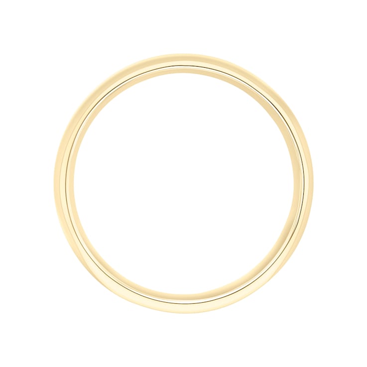 Men’s or Women's 14K Yellow Gold 6MM Comfort Fit Classic Wedding Band by
Brilliant Expressions