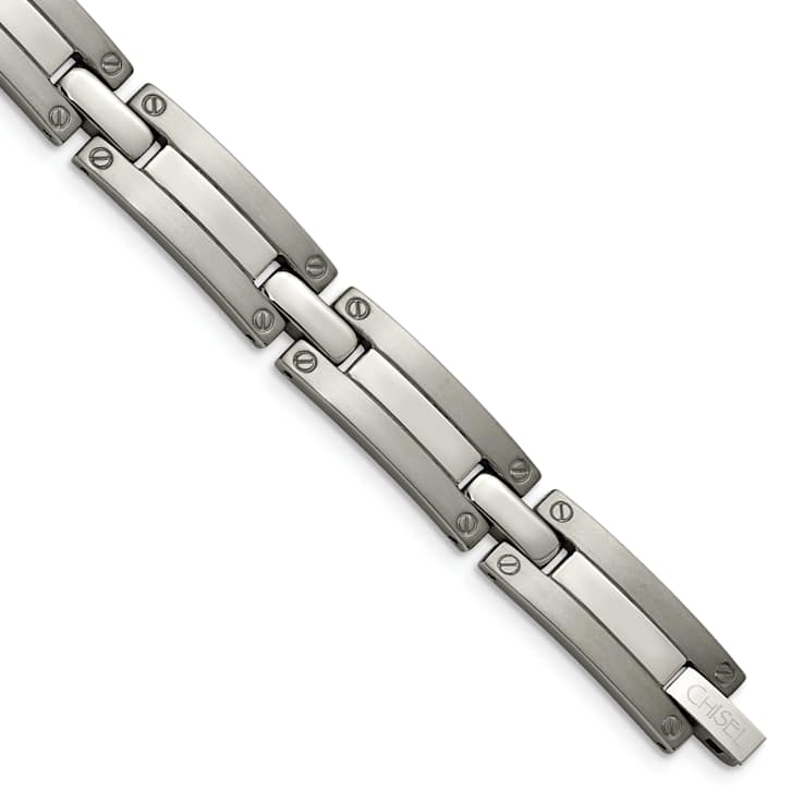 Titanium Brushed and Polished Bracelet