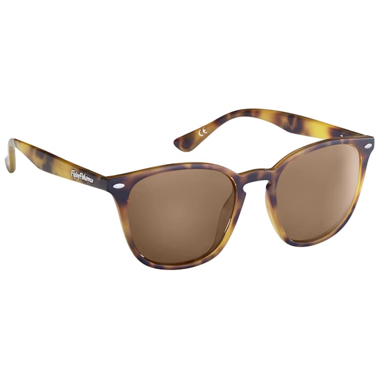 Flying Fisherman Muriel Polarized Sunglasses Tortoise Frame/Amber Lens