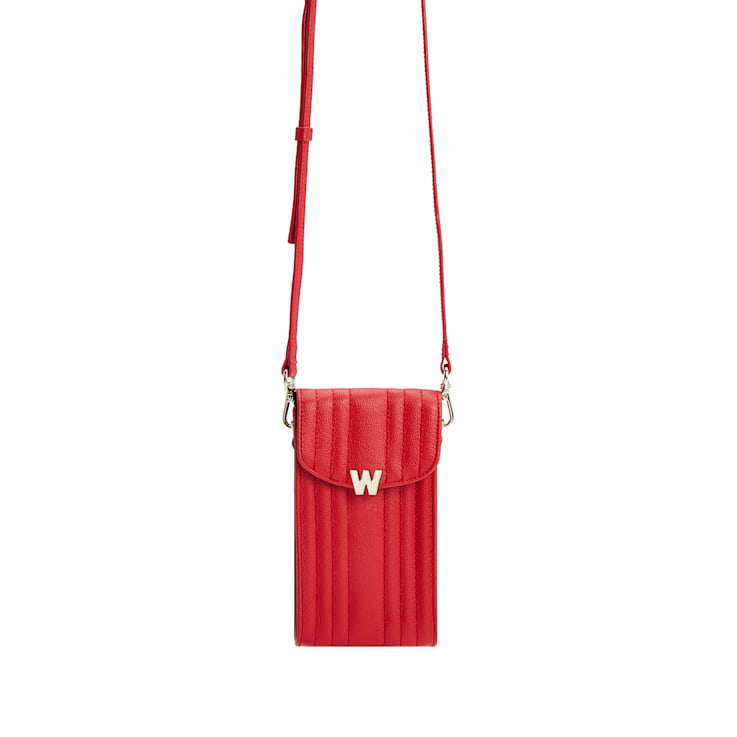 Mimi Red Phone Case with Wristlet
