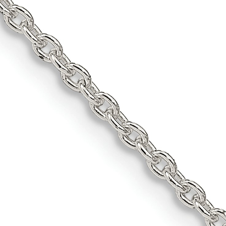 Sterling Silver 1.95mm Cable Chain