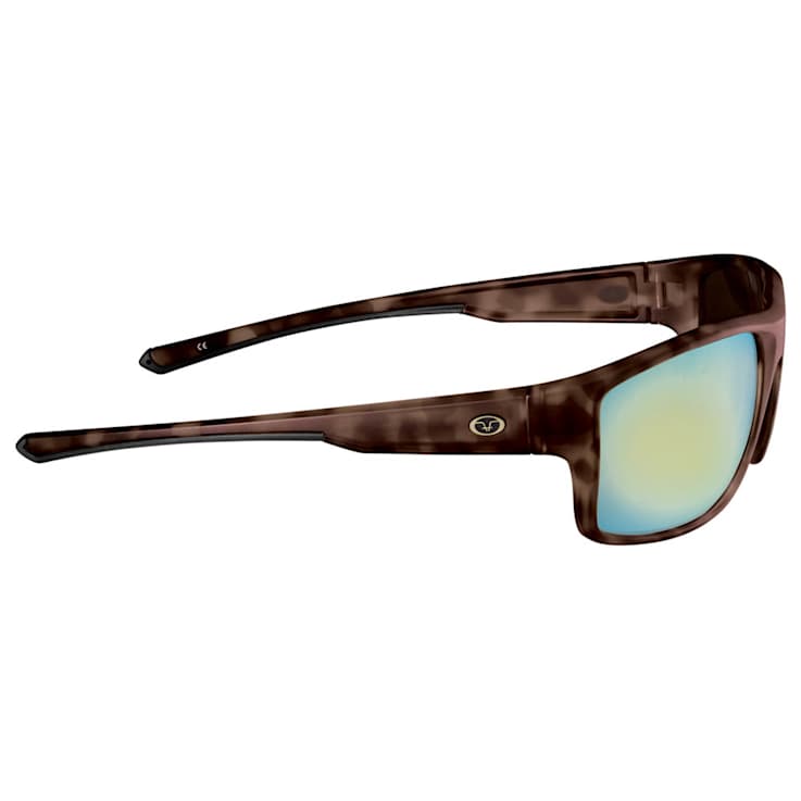 Flying Fisherman Chordata Polarized Sunglasses Matte Crystal Tortoise
Frame/Amber Gold Mirror Lens