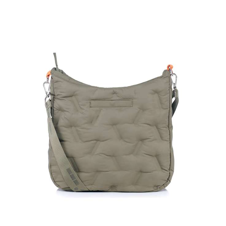 GO Dash Dot 2 Go Arly Messenger Handbag in Olive Orange