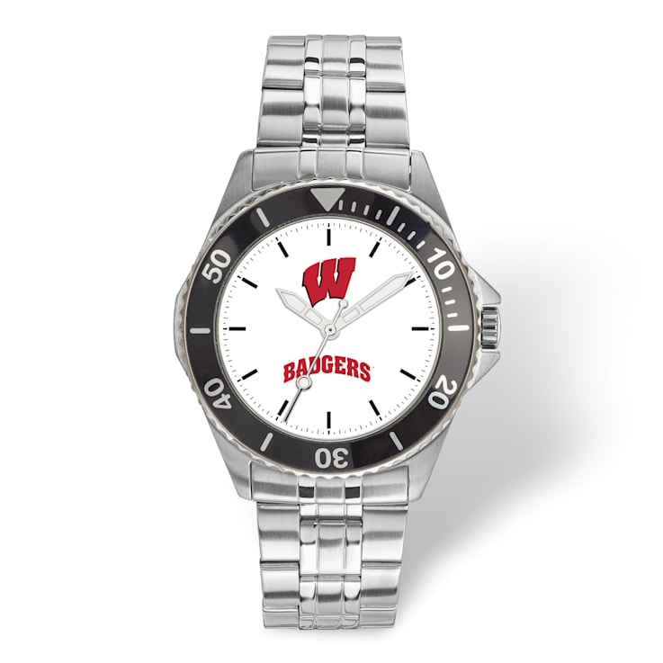 LogoArt University of Wisconsin Champion Gents Watch