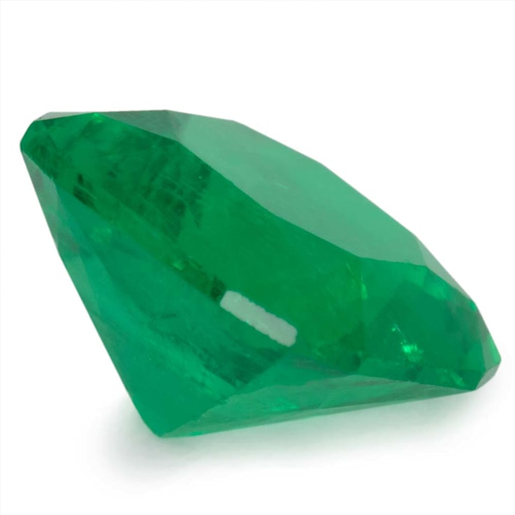 Panjshir Valley Emerald 6.1mm Square Cushion 0.88ct