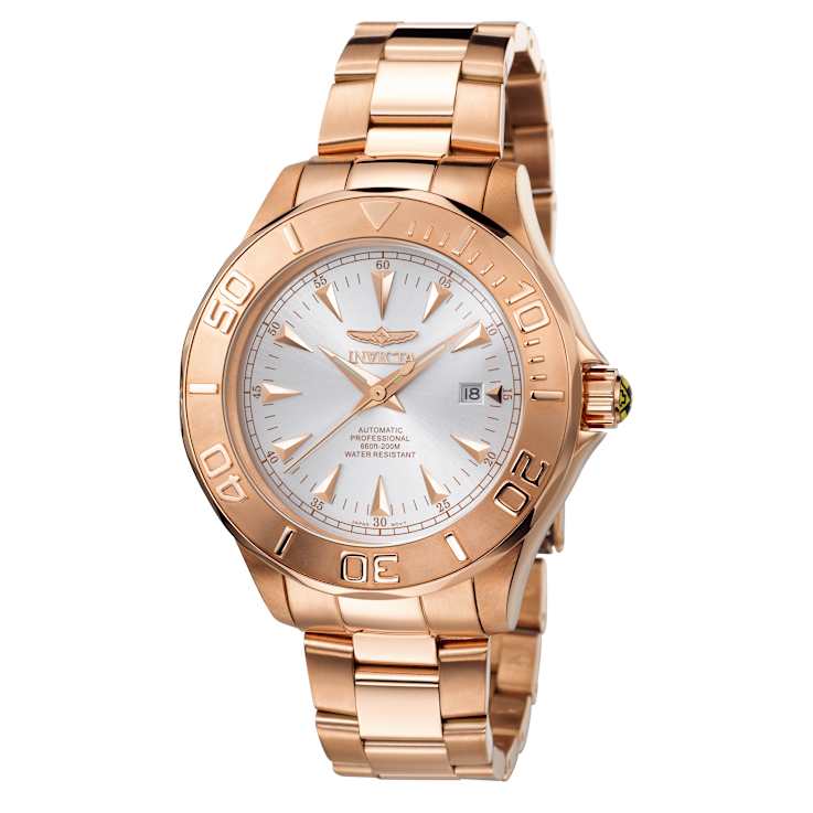 Invicta Signature 47mm White Dial Stainless Steel Band Automatic Watch