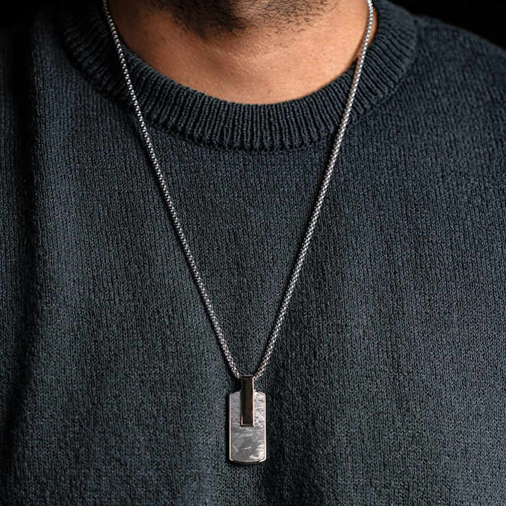 Atlantica Dog Tag Gray Meteorite