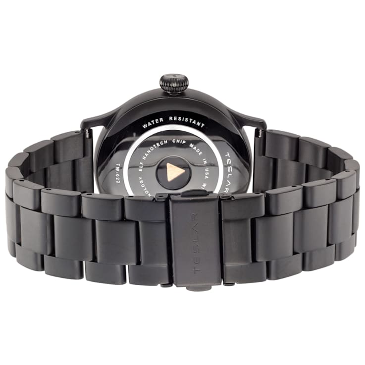 Teslar Men s Re Balance T 7 44mm Quartz GMT Watch 1C17JA