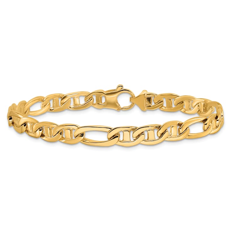 Toscano Anchor Link Bracelet, 14K Yellow Gold