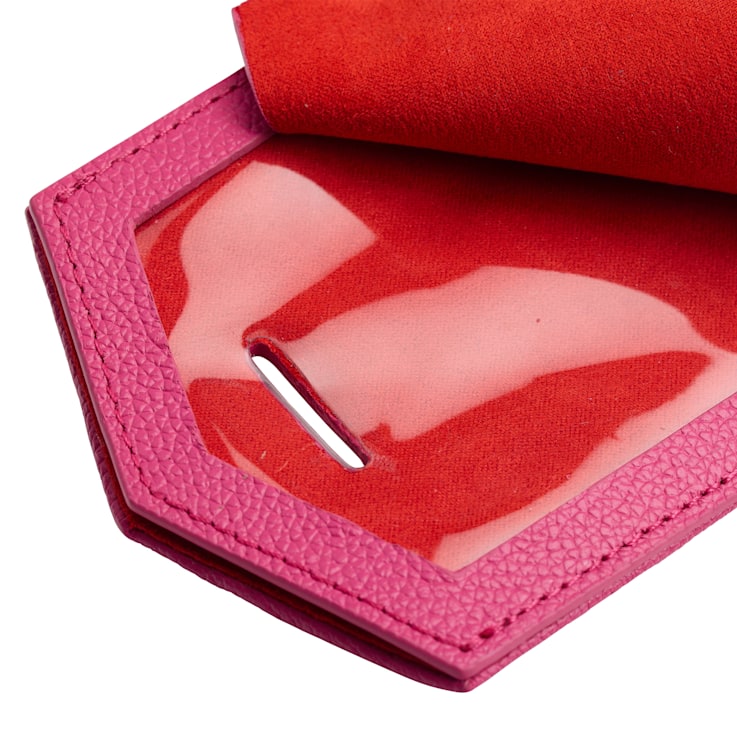 Mimi Pink Luggage Tag