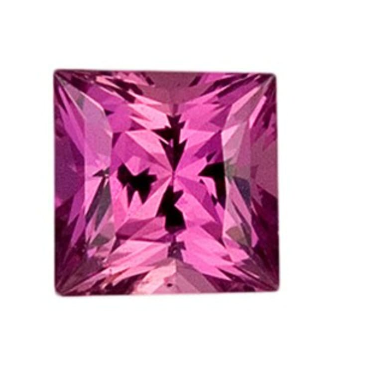 Princess cut pink deals sapphire